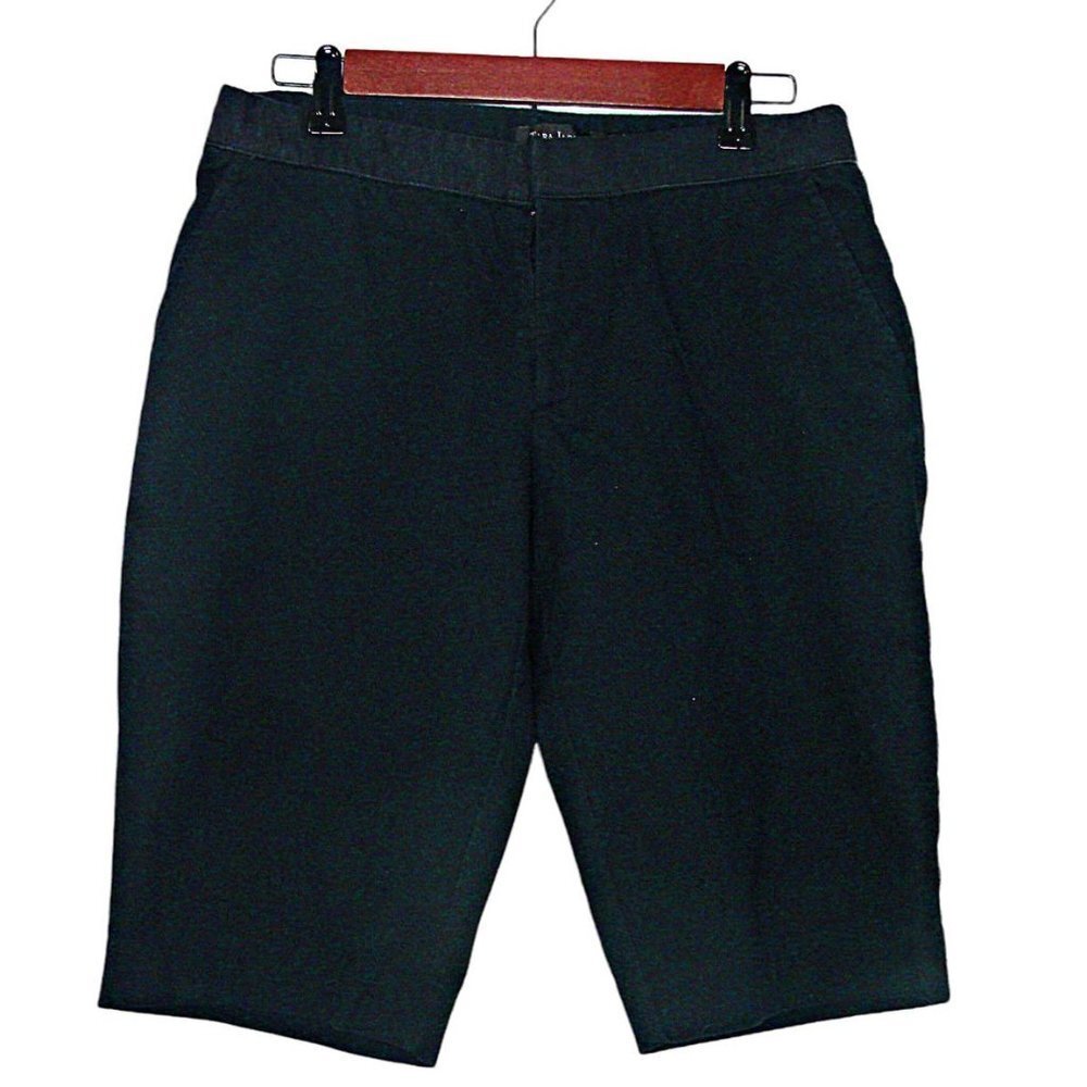 Tara Jarmon For Target Womens Black Stretch Casual Bermuda Shorts Size 11